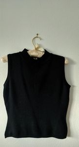 Mini Turtleneck fitting Black Top